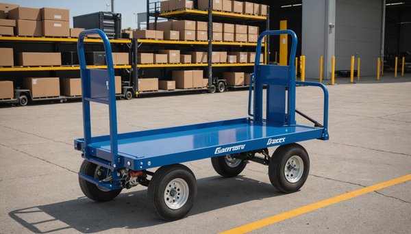 Optimisez votre transport avec un chariot de transfert pour charges lourdes